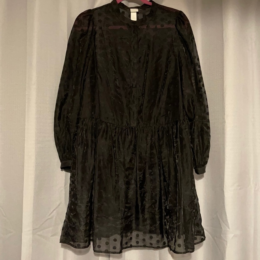 H&M Polka Dot Dress, Sz Medium.